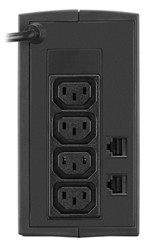 Источник бесперебойного питания CyberPower 1PE-C000499-00G линейно интерактивный 450VA/240W RJ11/45 (4 IEC) UT450EI UT450EI