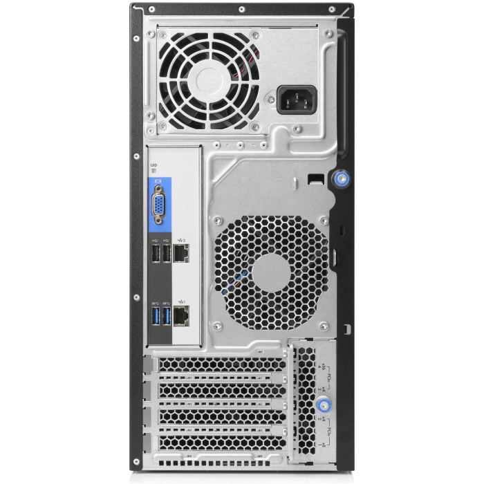 Сервер HPE HPE ProLiant ML30 Gen9 1xE3-1220v6 1x16Gb 2x1Tb 7.2K LFF SATA B140i 5720 2P 1x350W  823401-001 823401-001