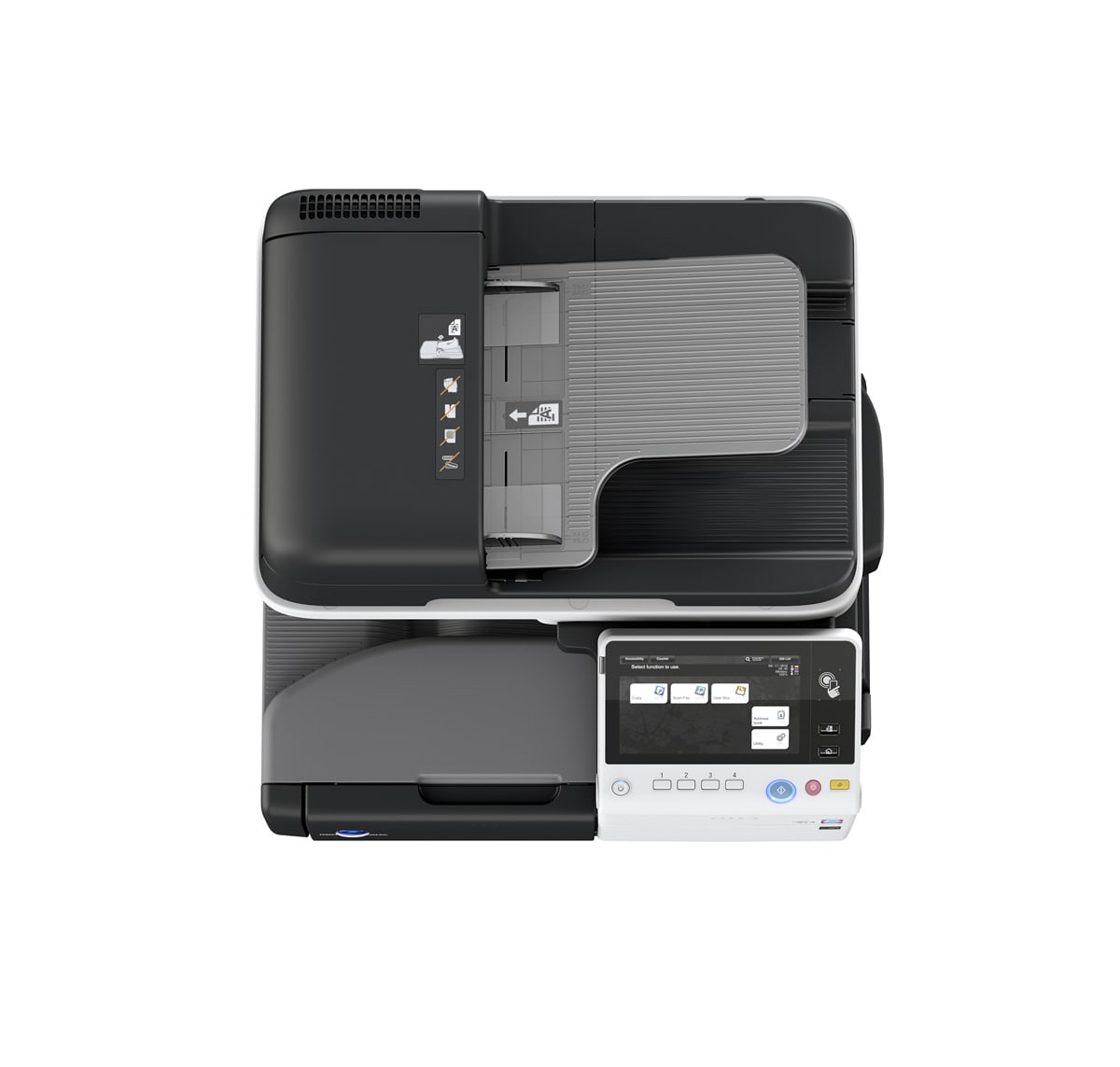 МФУ Konica Minolta bizhub C3351 цветное, А4, до 96000стр./мес,автоп,дупл,cеть,1*500 л,33 стр./м,ж/д 250ГБ,тонер 13/12k A92F021 A92F021