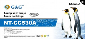 Тонер-картридж G&G черный для HP  Color LaserJet CM2320/CP2025 Canon MF8330/8350 (3500стр) NT-CC530A NT-CC530A