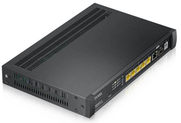Маршрутизатор Zyxel SBG5500-A Router SBG5500-A, 1xWAN GE, 1xSFP, 1xLAN/WAN GE, 1xRJ11 ADSL2+/VDSL2 (Annex A, 17a, 30a/35b) 3G/4G USB-modem ready, 4xLAN GE, 1xUSB3.0 SBG5500-A-ZZ0101F SBG5500-A-ZZ0101F