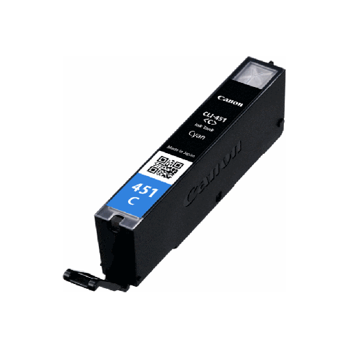Картридж струйный Canon CLI-451 голубой C для PIXMA iP7240/MG6340/5440/6440 (345 стр.) 6524B001 6524B001
