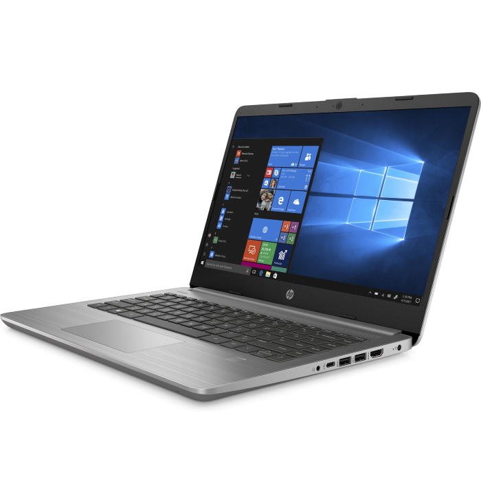 Ноутбук HP UMA i5-1035G1 340S G7 / 14 FHD AG UWVA 250 Narrow Bezel / 8GB 1D DDR4 2666 / 256GB PCIe NVMe Value / W10p64 / 1yw / Intel AX201 ax 2x2 MU-MIMO nvP +BT 5 / Asteroid Silver  with HD Webcam Fingerprint R 8VV01EA 8VV01EA