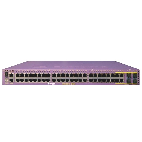 Коммутатор Extreme Networks X440-G2-48t-10GE4 long description: X440-G2 48 10/100/1000BASE-T, 4 SFP combo, 4 1GbE unpopulated SFP upgradable to 10GbE SFP+ (2 combo/2 non-combo), 2 1GbE copper combo upgradable to 10GbE, 1 Fixed AC PSU, 1 RPS port, Ext 16534