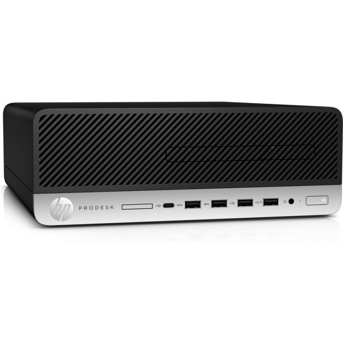 Компьютер HP ProDesk 405 G4 SFF Ryzen 5 PRO 2400G (3.6)/16Gb/SSD256Gb/Vega 11/DVDRW/CR/Windows 10 Professional 64/GbitEth/180W/клавиатура/мышь/черный 9DP16EA 9DP16EA #1