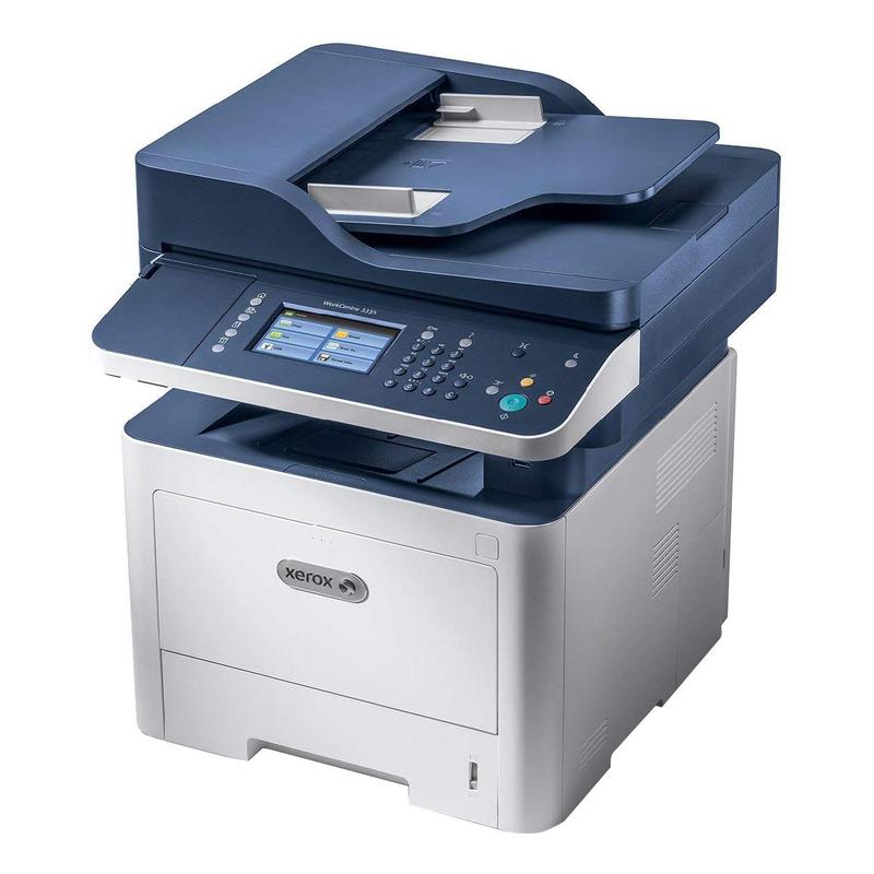 МФУ Xerox лазерный WorkCentre WC3335DNI A4 Duplex Net WiFi белый/синий 3335V_DNI 3335V_DNI