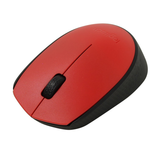 Мышь беспроводная Logitech M171 Red (красная, оптическая, 1000dpi, 2.4 GHz/USB-ресивер) 910-004641 #2