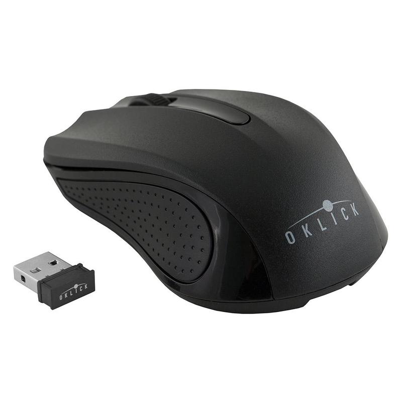 Мышь OKLICK  485MW Black  (1200dpi) беспроводная USB (3but)  997819 997819