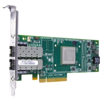 Контроллер Dell EMC QLogic QLE2662 Dual Port, 16Gb Fibre Channel PCIe HBA Card Full Height With Tranceivers 406-BBBB 406-BBBB