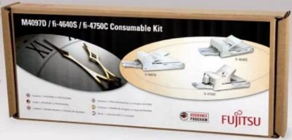 Комплект для техобслуживания Fujitsu CON-3951-016A Consumable Kit M4097D/fi-4640S/fi-4750C (1 x Pick Roller (PA03951-0153 ); 2 x Separation Pad (PA03951-0151); total max. lifetime 200.000 documents) CON-3951-016A CON-3951-016A