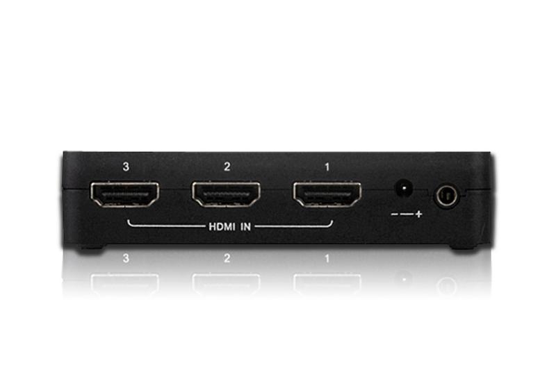 KVM переключатель ATEN HDMI, 3>1 /3x1 телевизор/панель/монитор/проектор VS381-AT VS381-AT