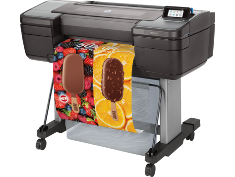 Плоттер HP DesignJet Z6 PS Printer (24",6 colors, pigment ink, 2400x1200dpi,128 Gb(virtual),500 Gb HDD, GigEth/host USB type-A,stand,single sheet and roll feed,autocutter, PS, 1y warr) T8W15A T8W15A #2