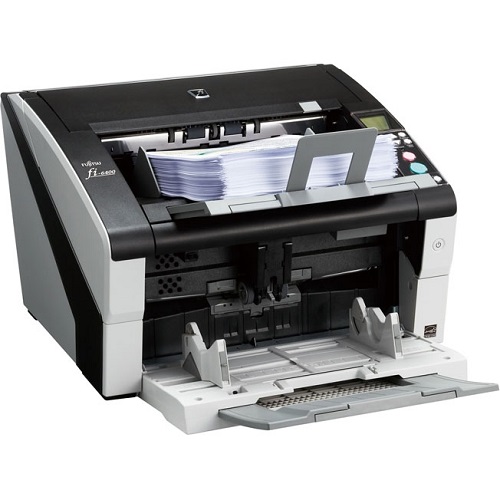 Сканер Fujitsu fi-6400 двухсторонний, 100 стр./мин в режиме landscape, ADF 500, USB 2.0, A3, нагрузка 30 000 стр/день PA03575-B401 PA03575-B401