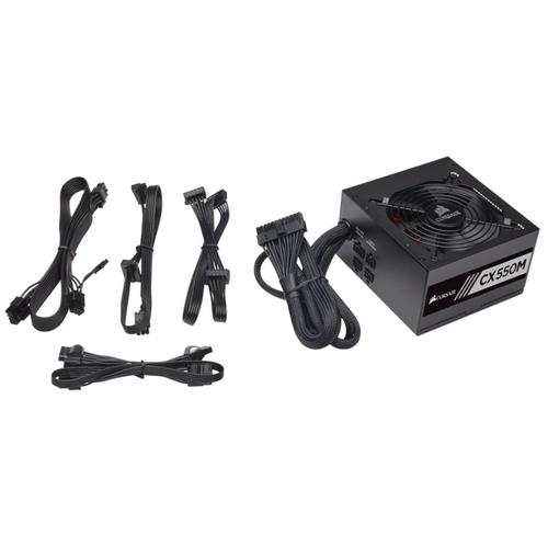 Блок питания Corsair  550 Watt 80 PLUS® Bronze Certified Modular ATX PSU CP-9020102-EU CP-9020102-EU