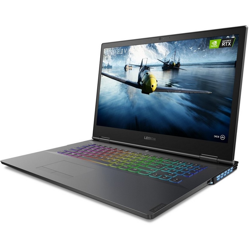 Ноутбук Lenovo Legion Y740-17IRHg i7 9750H/16Gb/1Tb/SSD512Gb/nVidia GeForce RTX 2070 8Gb/17.3"/IPS/FHD (1920x1080)/Windows 10/black/WiFi/BT/Cam 81UJ0007RU 81UJ0007RU