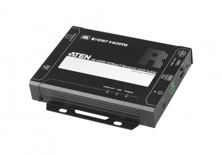 Удлинитель-передатчик ATEN HDMI HDBase-T, 100 метр,, 1xUTP Cat5e, HDMI+1xRJ45, F, без шнуров, Б,П,220> 5V, (до 4K/70м(Cat5e/6)/100м(Cat6a/2L-2910);1080p/100м(Cat 5e/6/6a);4096x2160 /3840x2160 60Гц (4:2:0)/30Гц (4:4:4)) VE816R-AT-G VE816R-AT-G