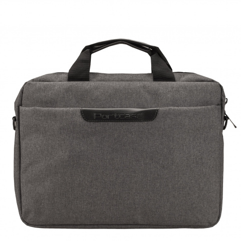 Сумка для ноутбука PORTCASE (нейлон, серая до 14") KCB-164Grey KCB-164Grey #3