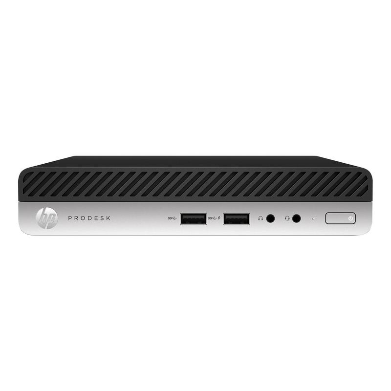 Компьютер HP ProDesk 400 G4 Mini Core i5-8500T,8GB,256GB M.2,USBkbd/mouse,Stand,VGA Port,Win10Pro(64-bit),1-1-1Wty(repl.1EX82EA) 4CZ90EA 4CZ90EA