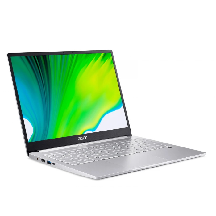 Ноутбук Acer Swift 3 SF313-52-76NZ 13.5" 2256x1504 IPS QHD LCD 100% SRGB 415 nit i7-1065G7 16 GB DDR4 512GB PCIe NVMe SSD Win 10 Pro Silver NX.HQXER.003 NX.HQXER.003