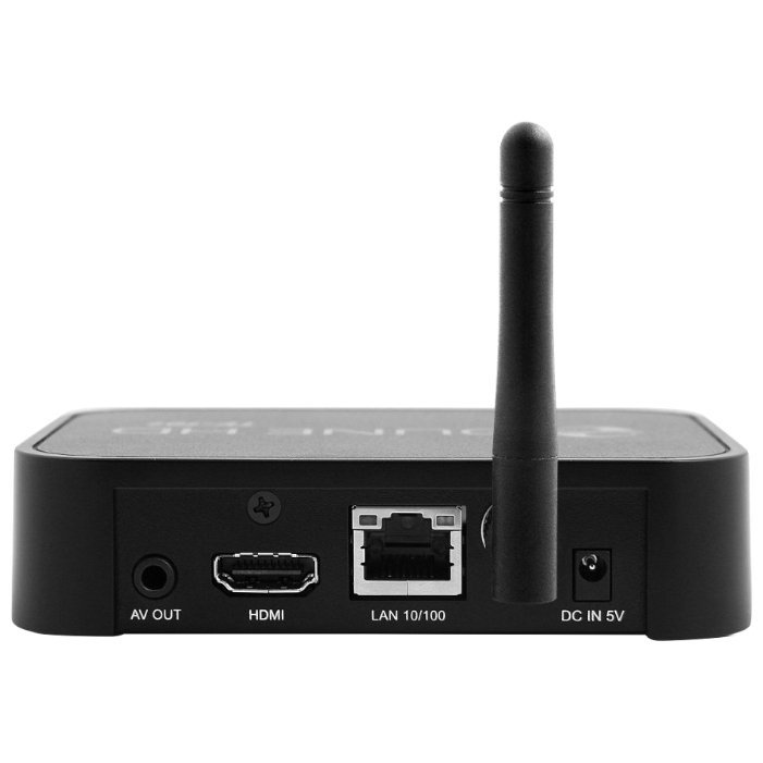 Телевизионная приставка Dune HD TV-101 со встроенным адаптером Wi-Fi b/g/n с внешней антеной. TV-101W-i