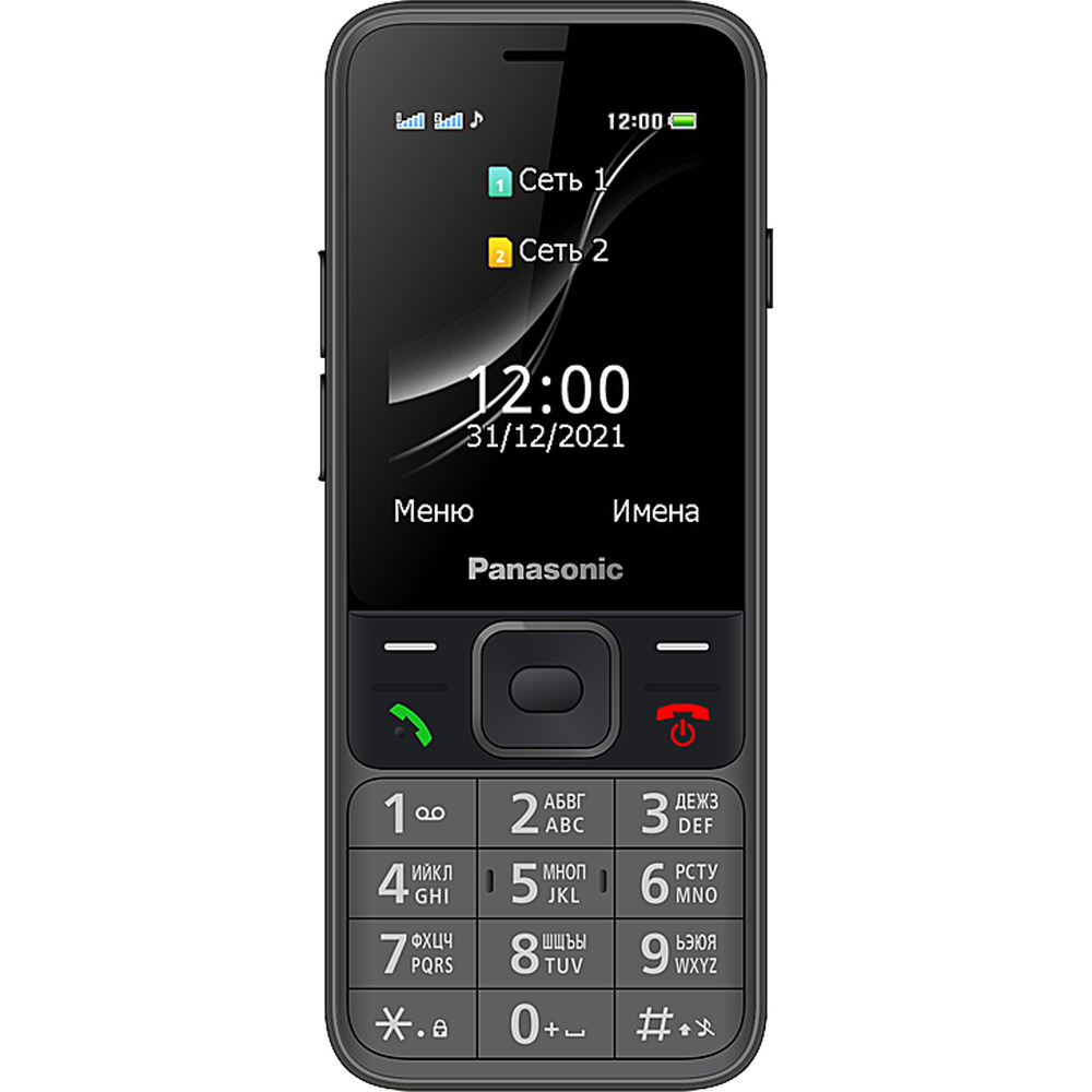 Телефон Panasonic 2.4"; 320 х 240; microSD; вес 97 грамм TF200 TF200