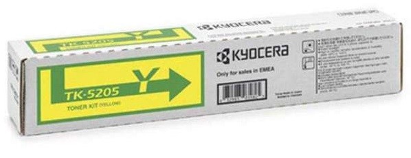 Картридж Kyocera TK-5205Y для TASKalfa 356ci Yellow 1T02R5ANL0 1T02R5ANL0