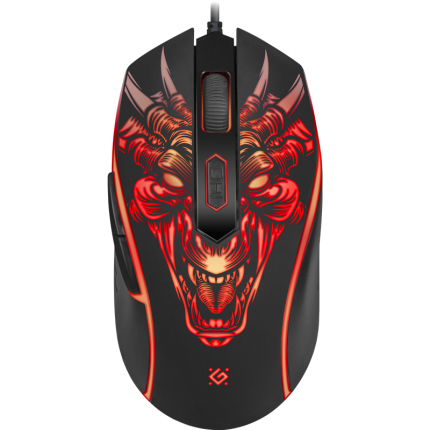 Мышь Defender проводная игровая  Monstro GM-510L оптика,6кнопок,3200dpi 52510 52510 #4