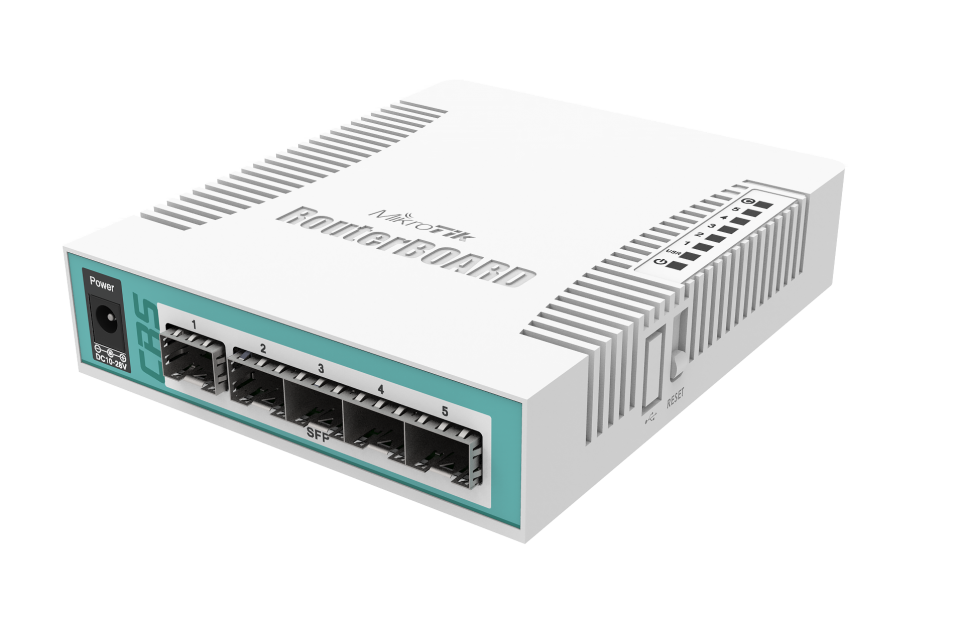 Коммутатор Mikrotik  5x SFP Cage, 1x Combo Port (Gigabit Ethernet / SFP Cage), RouterOS L5 CRS106-1C-5S CRS106-1C-5S #2