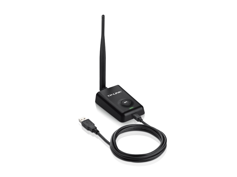 Сетевая карта TP-Link 150n, 802.11b/g/n, высокая мощность передачи сигнала: до 500 мВТ TL-WN7200ND TL-WN7200ND