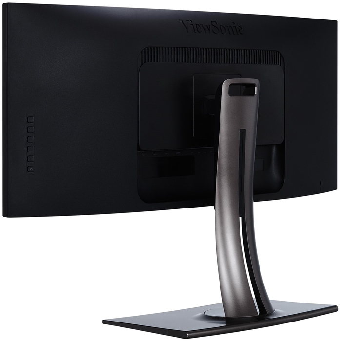 Монитор ViewSonic 38"  IPS LED изогнутый, 3840x1600, 5ms, 300cd/m2, 178°/178°, 20Mln:1, HDMI*2, DP, USB-Hub, HeadphoneOut, Апп.калибровка, Frameless, Tilt, Swivel, рег.по высоте, Black VP3881 VP3881