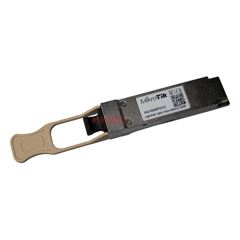 Модуль Mikrotik  40/100 Gigabit QSFP28 module for distances up to 100m XQ+85MP01D XQ+85MP01D