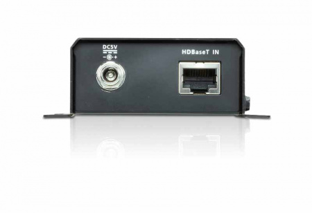 Удлинитель-передатчик ATEN HDMI HDBaseT-Lite,  60 метр,, 1xUTP Cat5e, HDMI+RJ45, F, без шнуров, Б,П, 220> 5V, (по витой паре;;4K-35м,Cat5e/6;1080p-60м,Cat5e/6;макс,скор,10,2Gbps;HDMI 3D/Deep Color/4K) VE801R-AT-G VE801R-AT-G