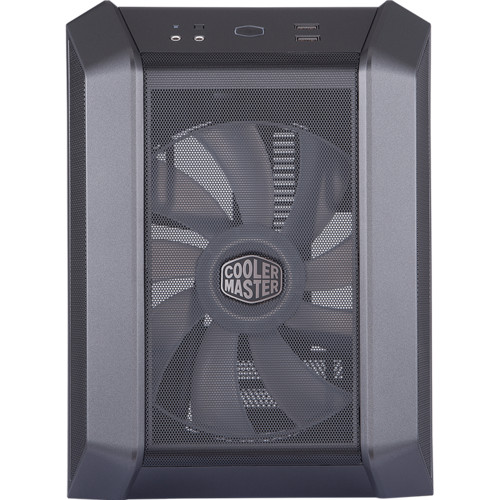 Корпус Cooler Master MasterCase H100 Iron Grey ARGB Iron Grey, Mesh frontpanel, mITX, Front : 1x 200mm ARGB fan, USB3.0 x2 (Type A) (095270) MCM-H100-KANN-S01 MCM-H100-KANN-S01