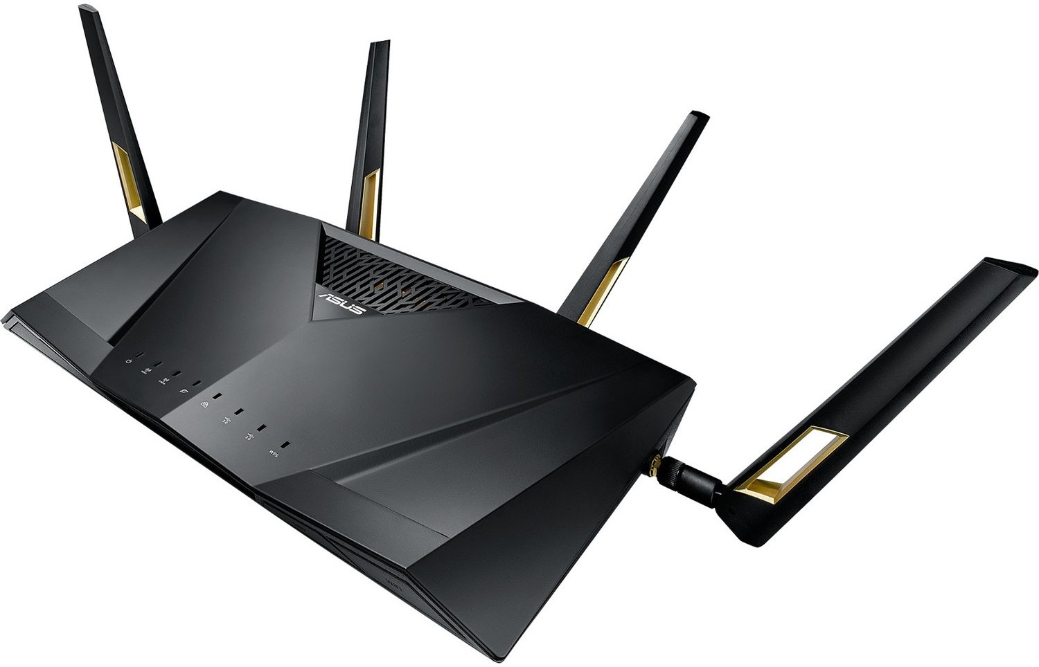 Роутер Asus RT-AX88U // роутер 802.11b/g/n/ac, ax, до 1148 + 4804Мбит/c, 2,4 + 5 гГц, 4 антенны, USB, GBT LAN ; 90IG04F0-MN3G00 RT-AX88U RT-AX88U