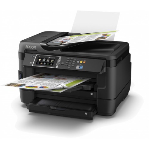 МФУ Epson WorkForce WF-7620DTWF, А3, 4800х2400 dpi, 32 стр/мин, USB, LAN, Wi-Fi C11CC97302 C11CC97302