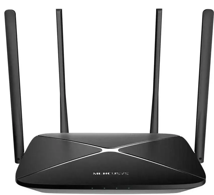 Роутер Mercusys Wi-Fi AC1300, LAN 3x1Гбит/с, WAN 1x1Гбит/с, 802.11n, 802.11ac, 1267 Мбит/с AC12G AC12G