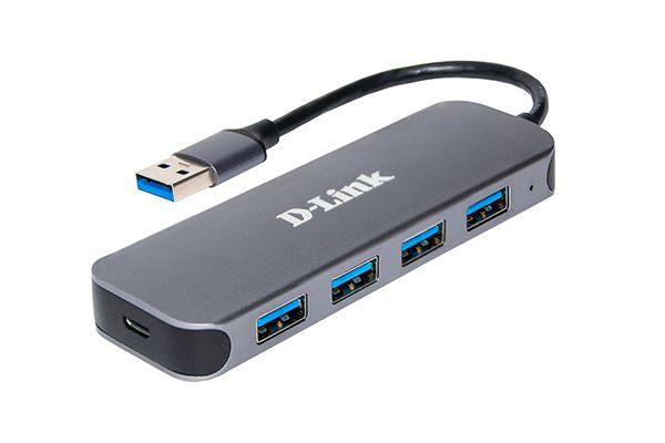 Концентратор D-Link 4-port USB 3.0 Hub DUB-1341/C1A DUB-1341/C1A