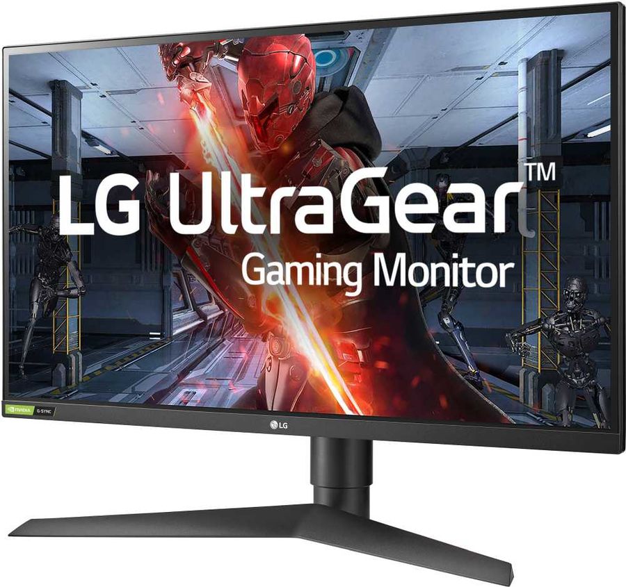 Монитор LG 27" UltraGear 2560х1440 WQHD, IPS, 144Hz, nonGLARE, 350cd/m2, 178/178, 1000:1, 5M:1, 1.07B, 1ms, 2xHDMI, DP, USB-C, USB-Hub, Spks, Black 27GL850-B.ARUZ 27GL850-B.ARUZ