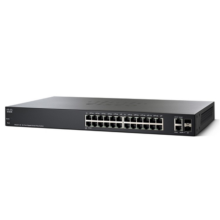 Коммутатор Cisco SG220-26 26-Port Gigabit Smart Switch SG220-26-K9-EU SG220-26-K9-EU