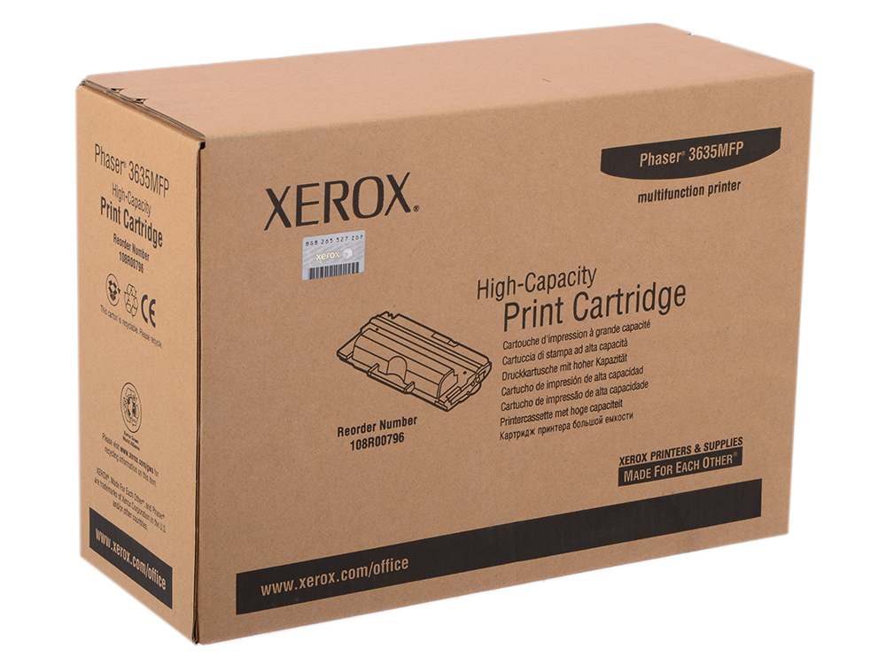 Принт-картридж для Xerox Phaser 3635 (10К) 108R00796 108R00796
