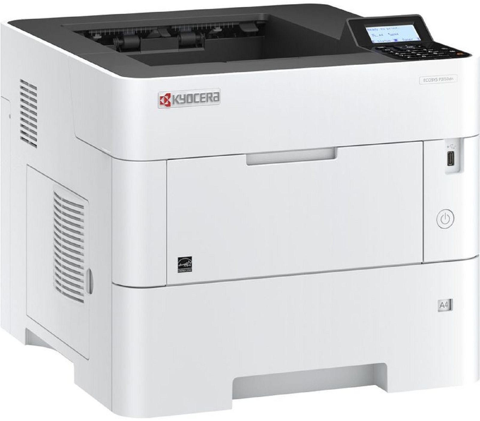 Принтер Kyocera ECOSYS P3150dn (А4, 1200x1200 dpi, 45 стр/мин, Ethernet (RJ-45), USB, AirPrint) 1102TS3NL0 1102TS3NL0