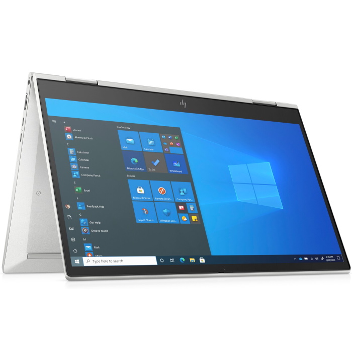 Ноутбук HP EliteBook x360 830 G8 Core i5-1135G7 2.4GHz,13.3" FHD (1920x1080) IPS Touch 400cd GG5 IR LP ALS AG,8Gb DDR4-3200MHz,256Gb SSD,Al Case,53Wh FC,FPS,Kbd Backlit+SR,1.35kg,Silver,3yw,Win10Pro 336H8EA 336H8EA
