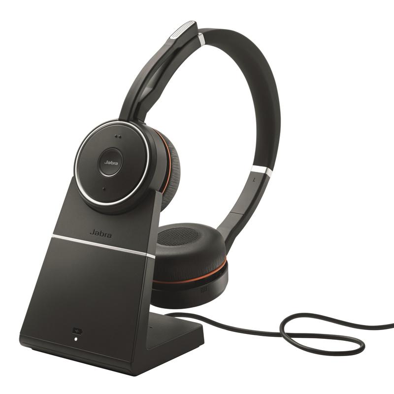 Гарнитура Jabra Evolve 75 Stereo MS, Charging stand & Link 370 7599-832-199 7599-832-199