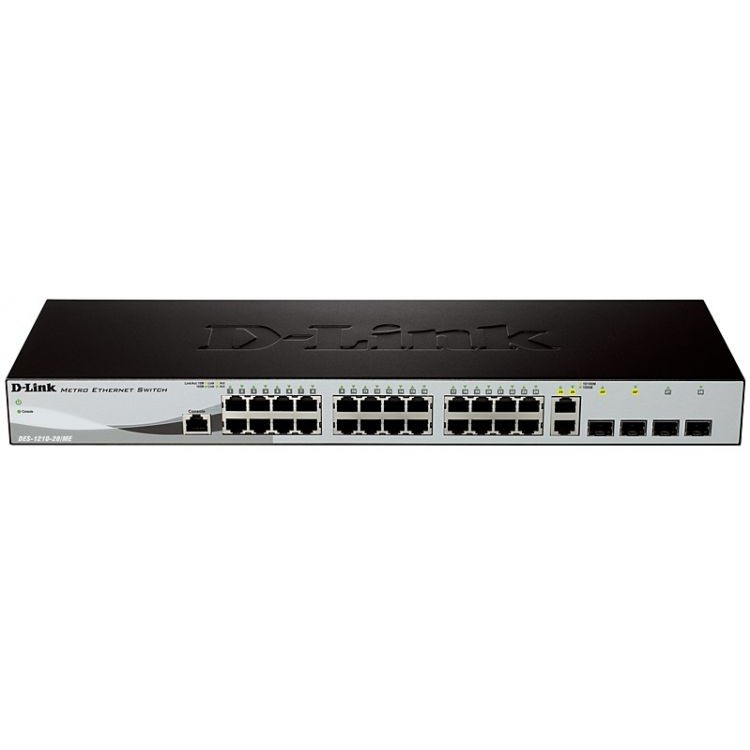 Коммутатор D-Link L2 Managed Switch with 24 10/100/1000Base-T ports and 4 10GBase-X SFP+ ports DGS-3000-28X/B1A DGS-3000-28X/B1A #1