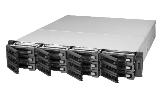 Сетевой RAID-накопитель QNAP 12*HDD, 6*SSD 2,5", 19", два блока питания, QES/QTS, Шестиъядерный Xeon D-1531, 2.2 ГГц, 64 ГБ RAM TES-1885U-D1531-64G TES-1885U-D1531-64G