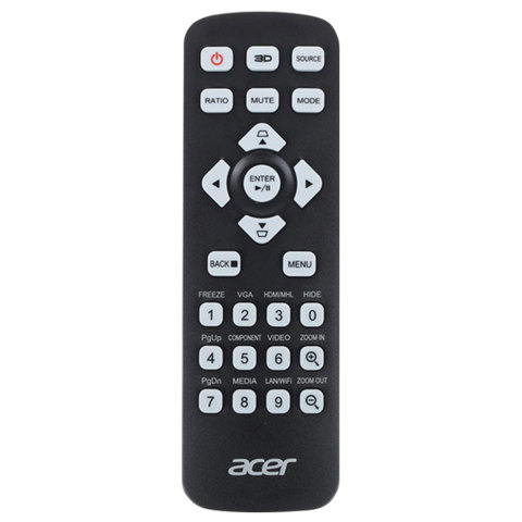 Проектор Acer X118H DLP projector, 800*600, DLP 3D, 20 000:1, 3600 ANSI Lumens, 2.5kg, HDMI MR.JPV11.001 MR.JPV11.001