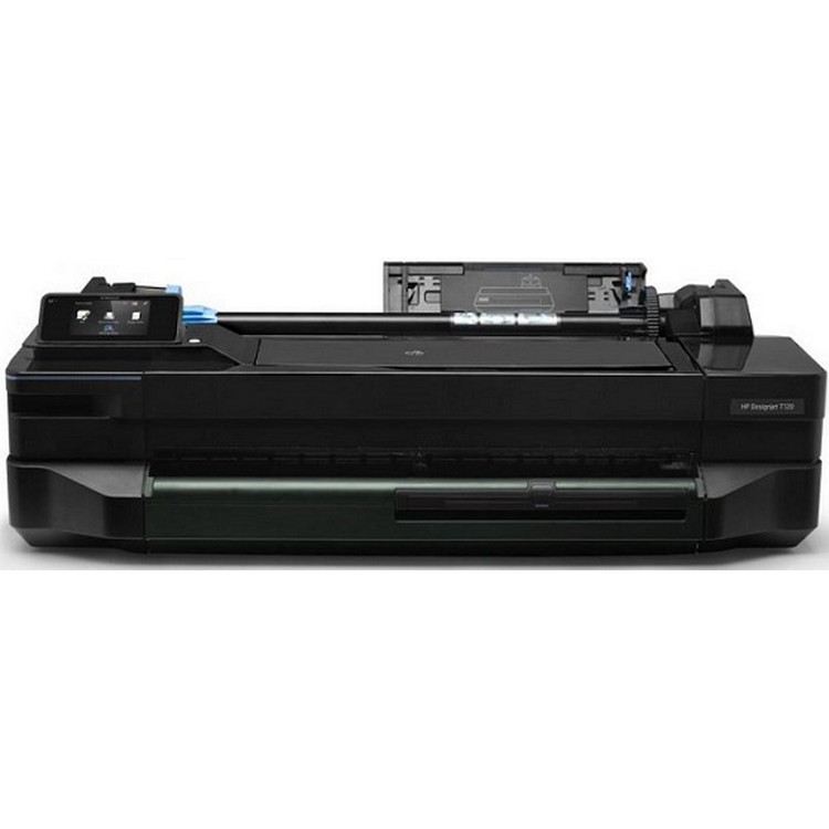 Плоттер HP Designjet T120 24",4color,1200x1200dpi,256Mb, 45spp(A1),USB/LAN/Wi-Fi,rollfeed,sheetfeed,tray50(A3/A4), autocutter,PCL3GUI,1y warr,repl.CQ891A,CQ891B,CQ532A,CQ533A,C7791C,C7791H CQ891C CQ891C