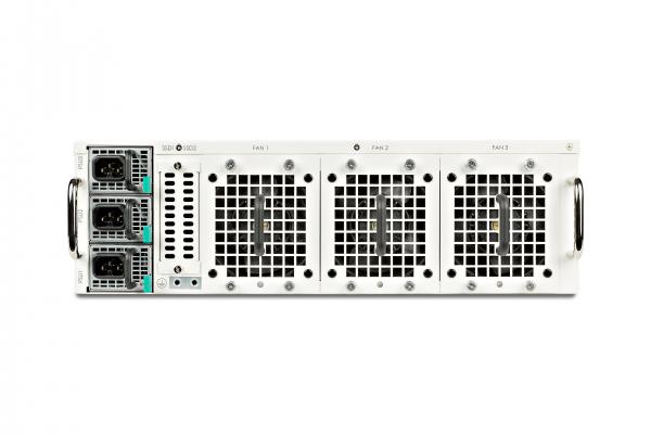 Межсетевой экран Fortinet FortiGate-6301F 4 x 100/40GE QSFP28 slots, 24 x 25/10GE SFP+ slots, 2 x 1GE RJ45 management ports, 2x 10GE SFP+ HA ports, 1x 10GE SFP+ MGMT port, 2 x 1TB NVMe, and 3 x AC power supplies FG-6301F FG-6301F