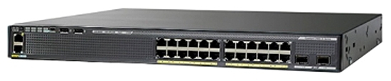 Коммутатор Cisco Catalyst 2960-XR 24 GigE, 2 x 10G SFP+, IP Lite WS-C2960XR-24TD-I WS-C2960XR-24TD-I