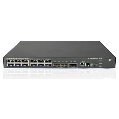 Коммутатор HPE 5500-24G-PoE+ EI Switch w/2 Intf Slts JG241A JG241A